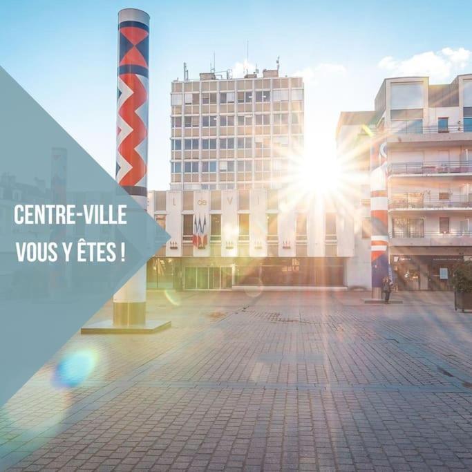 Le Bertrand • Le Raffinement En Coeur De Ville Châteauroux Kültér fotó